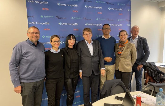 Det nyvalgte Forbundsstyret samlet seg til styremøte mandag 25. september 2023