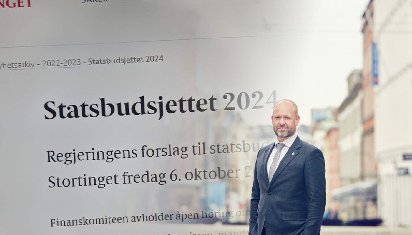 Har vi god nok kontroll på statsregnskapet? Jørund Rytman følger ofte med. Foto: SMB Norge.