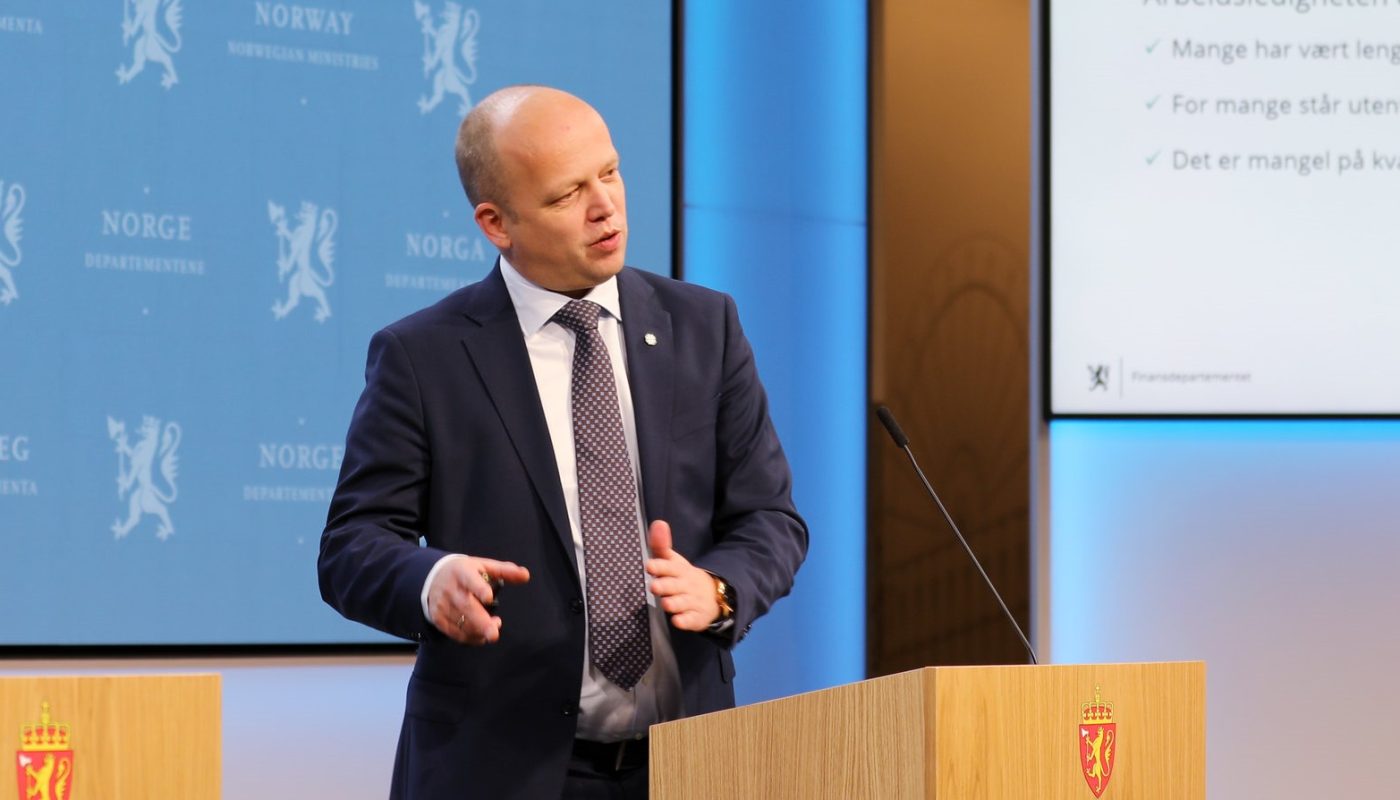 Trygve Slagsvold Vedum og Senterpartiet går ut av regjeringen. Foto: Regjeringen.no